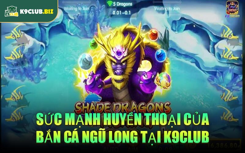 Sức mạnh huyền thoại của Bắn Cá Ngũ Long tại K9CLUB